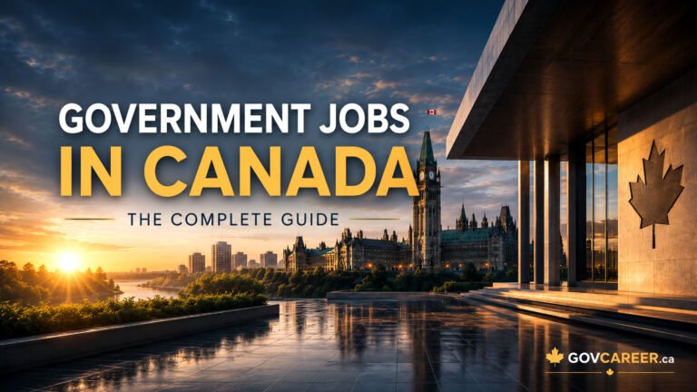 Government jobs in Canada featured image representing federal, provincial, municipal and broader public-sector careers, job search, applications, resumes and interviews