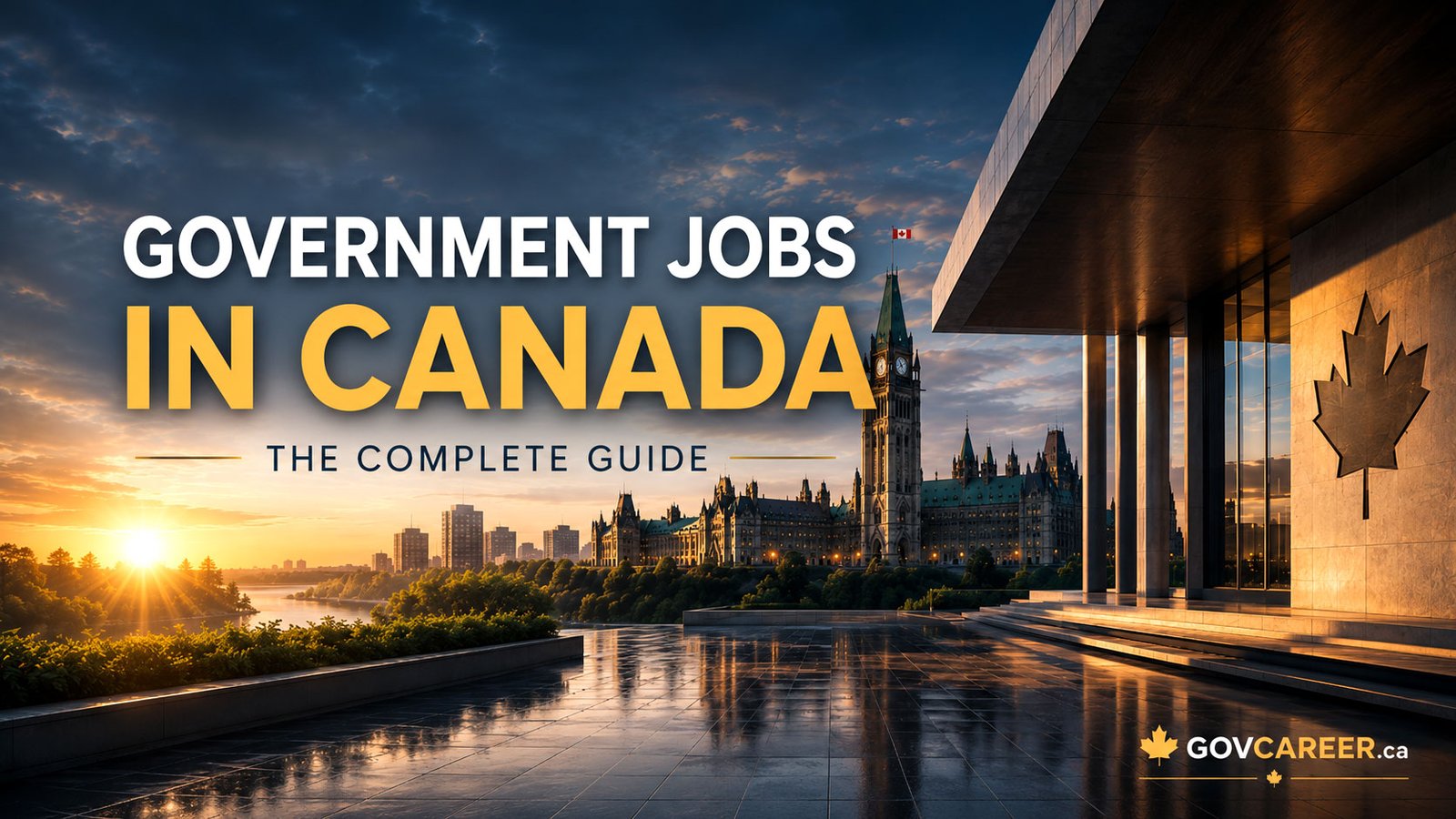Government jobs in Canada featured image representing federal, provincial, municipal and broader public-sector careers, job search, applications, resumes and interviews